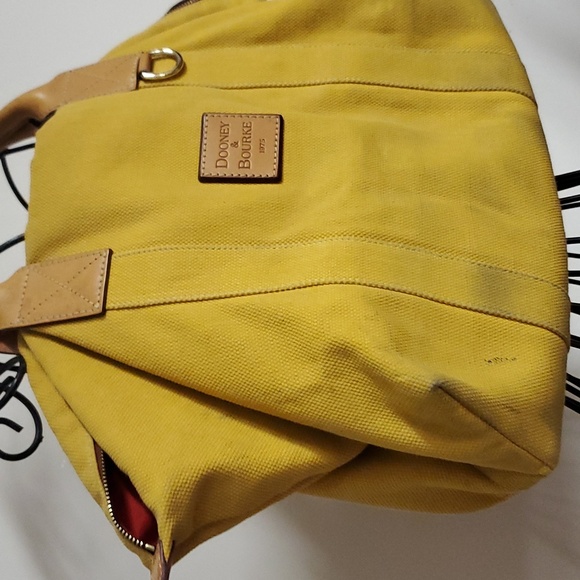 Dooney & Bourke Handbags - Dooney & Bourke Canvas Duffle Hand Bag